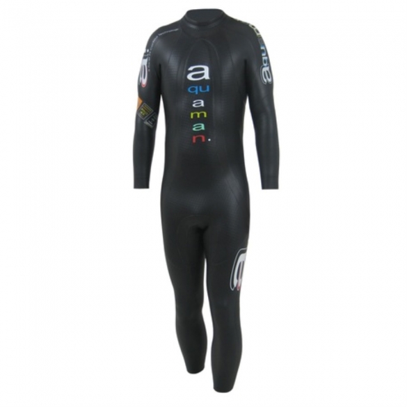 Aquaman Mens Wetsuit The Art met flash systeem